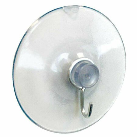 CRAWFORDS Crawford  Crawford Large Plastic Suction Cup Hook, 50PK 6046525